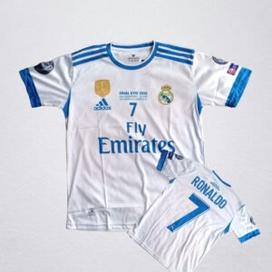 Real Medrid home kit jersey | 2017 - 2018 | Cristiano Ronaldo 7.